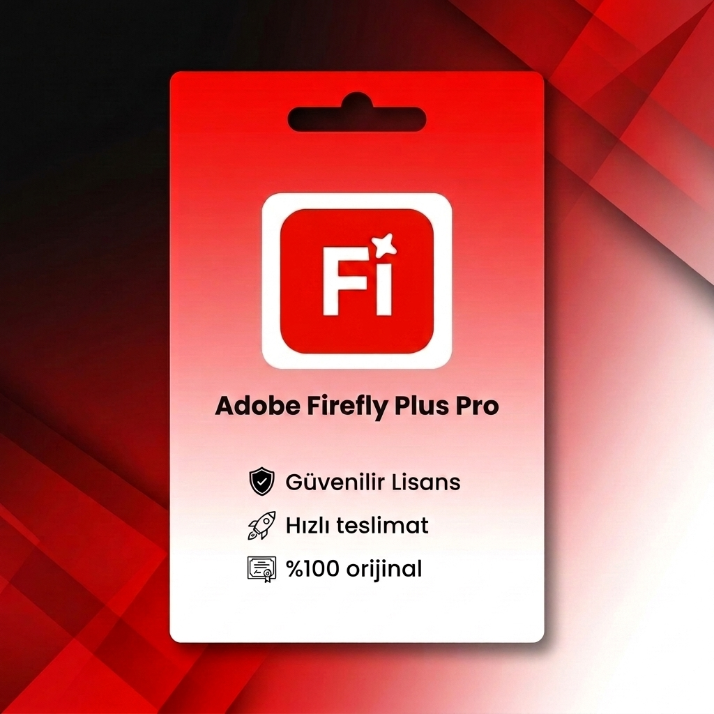 Adobe Firefly Pro Plus 10K Kredi - 7 Günlük (Garanti: Yok)