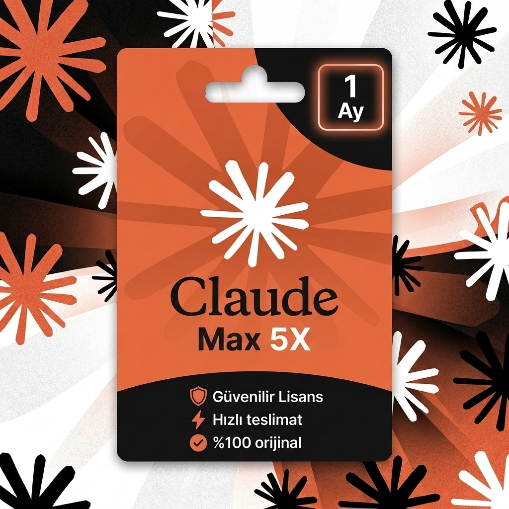 Claude Max 5X - 1 Aylık