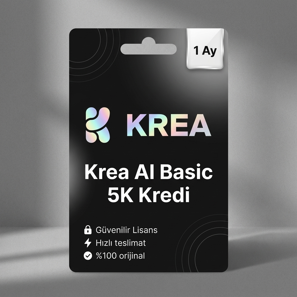 Krea AI Basic 5K Kredi - 1 Aylık (Garanti: Yok)