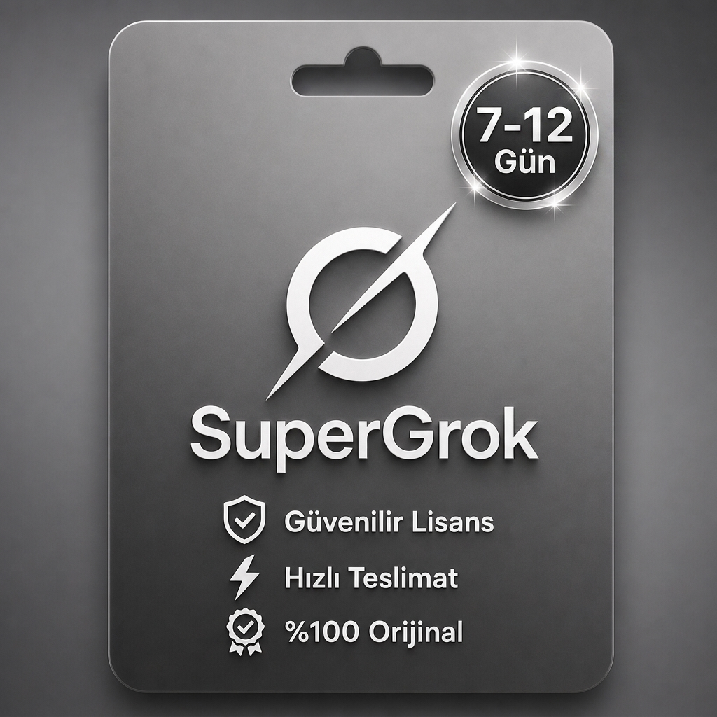 Super Grok - 7-12 Günlük (Garanti: 7 gün)